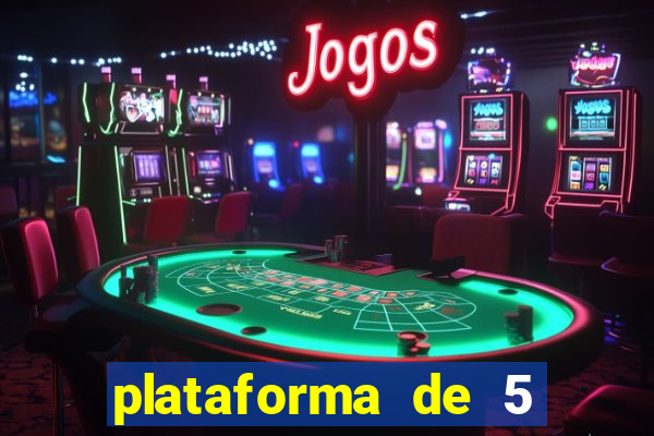 plataforma de 5 reais fortune tiger